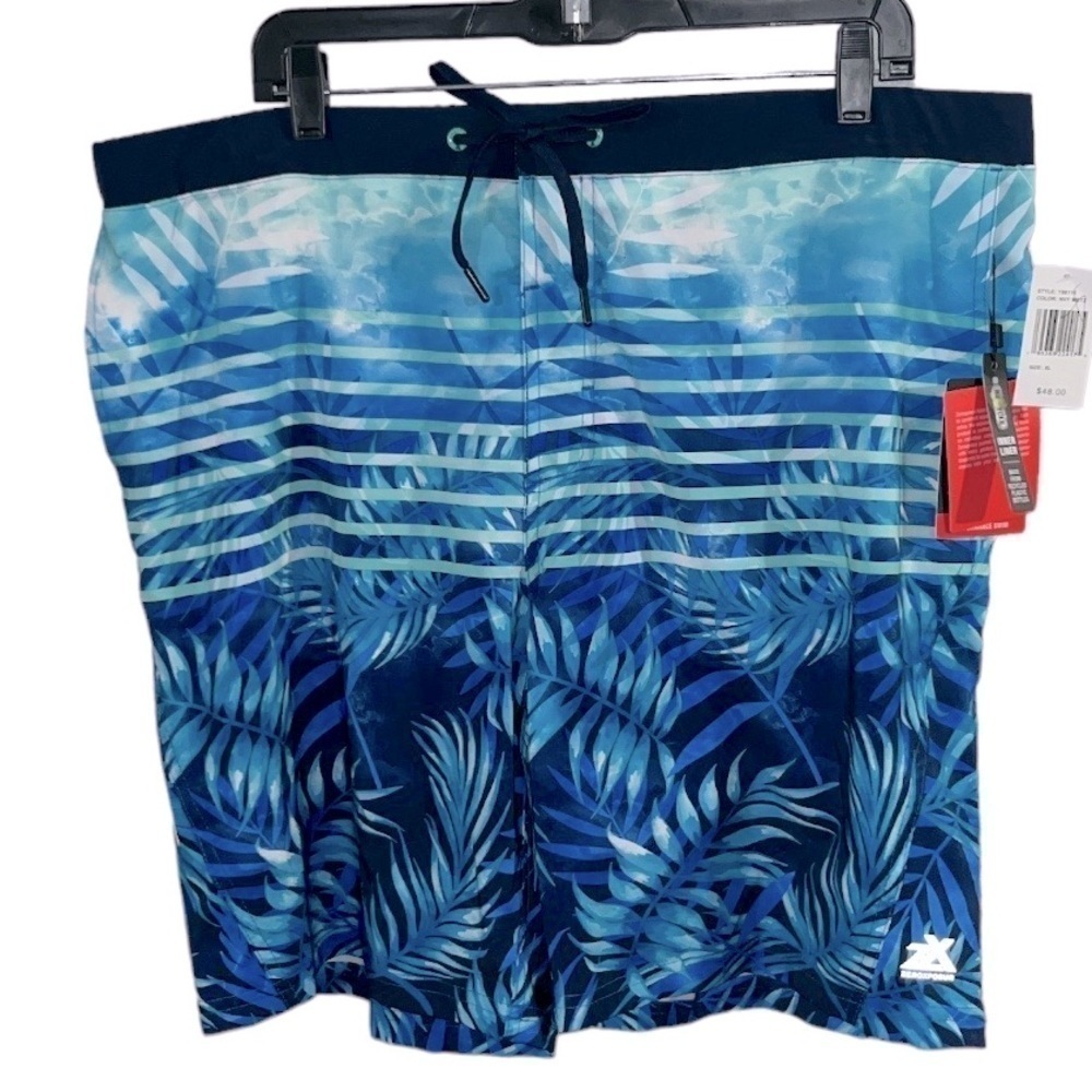 ZeroXposur Palm Island Swim Trunks Size XL